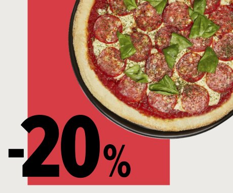 -20% на меню в ресторанах A la minute, Pasta Mia, Meiwei